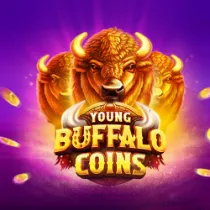 Buffalo Coins slot game logo
