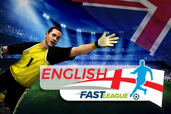 English Fast League Football Single slot game logo